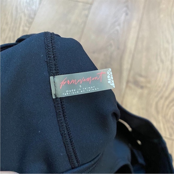 Free People Movement Encore Racerback Catsuit Black S - Picture 5 of 5